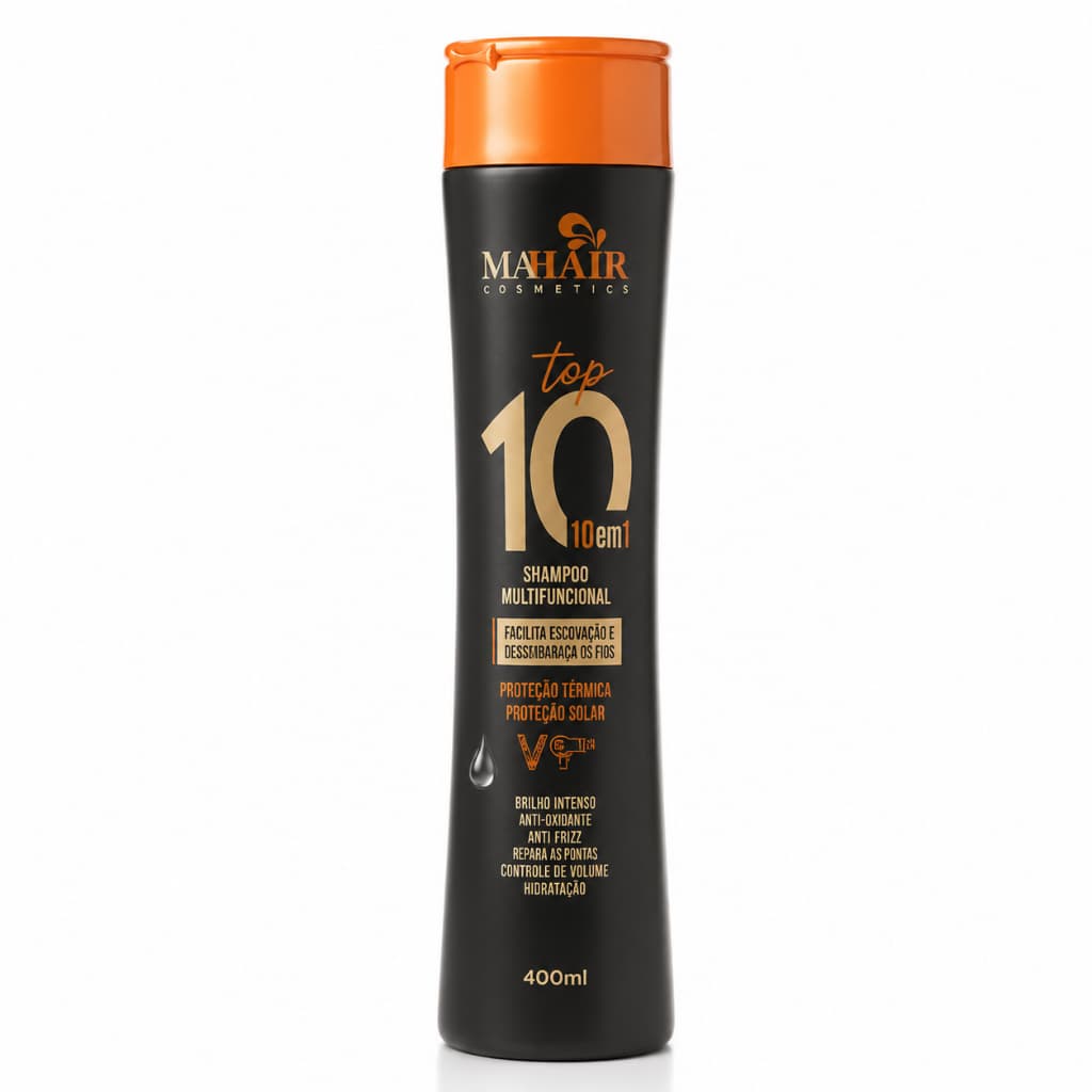 Shampoo Top 10 Benefícios em 1 Mahair Proteção Térmica - Promoção !