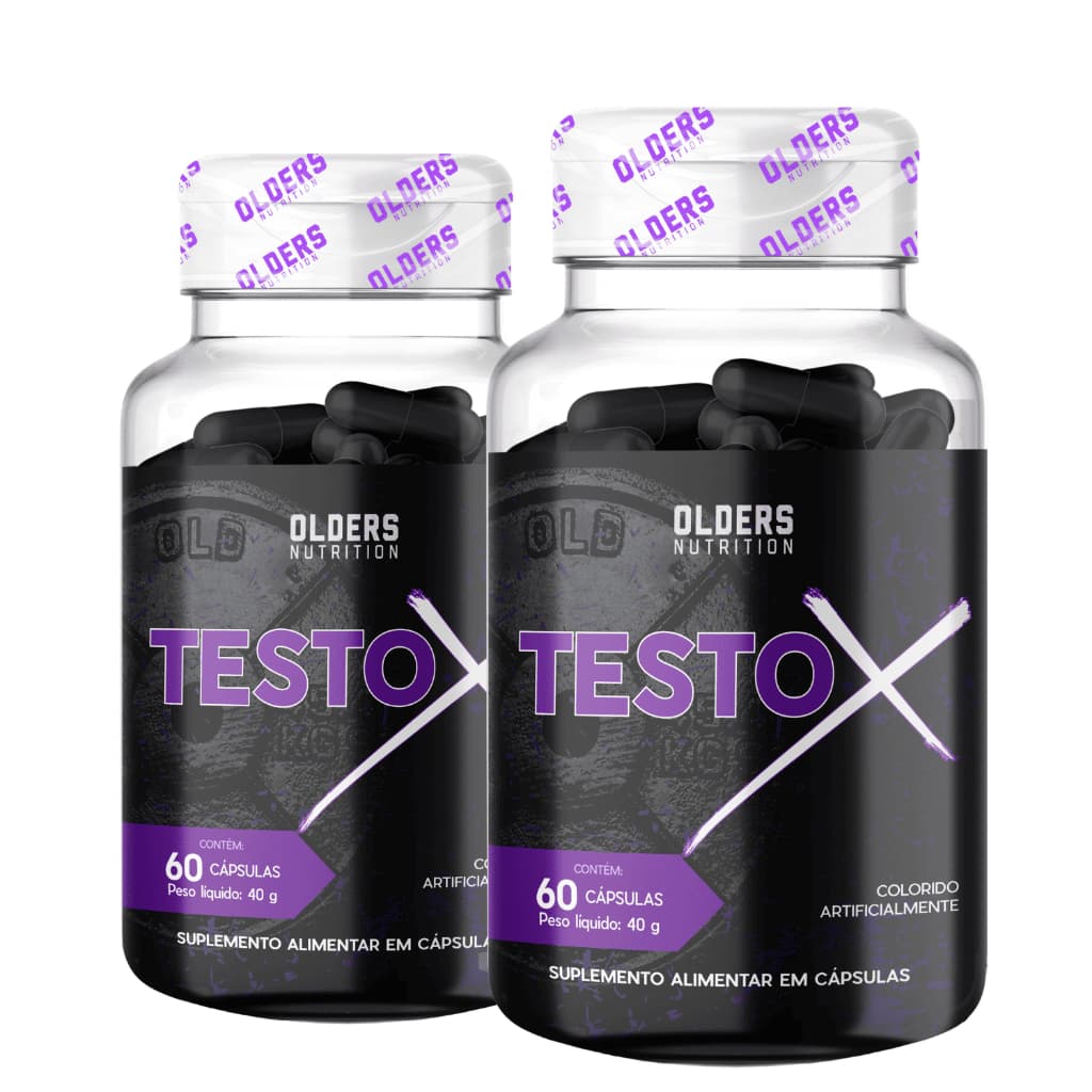 Kit Ultra 2 Unidades Testo-X Black: O Suplemento Natural para Força