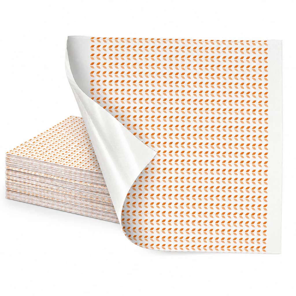 Papel Acoplado Multiuso (Cx. c/ 500 Folhas)-Ideal para Salgados, Lanches, Frios, Doces, Salgadinhos