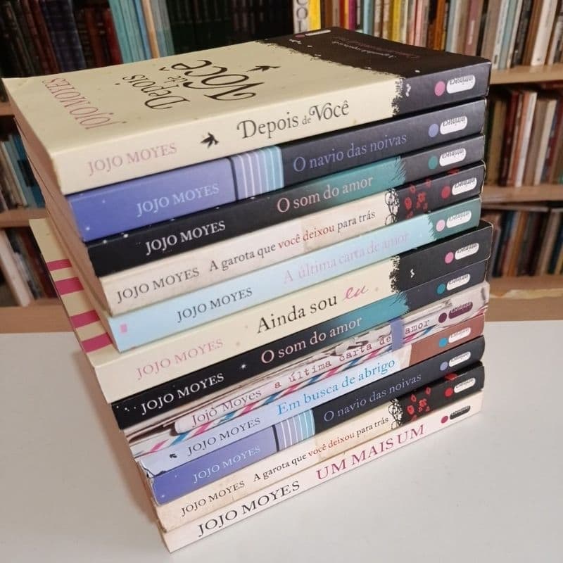 Livros JOJO MOYES - venda individual (depois de você som do amor navio noivas um mais um)