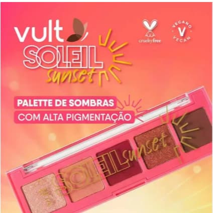 Paleta de Sombras Vult Soleil Sunset - VULT