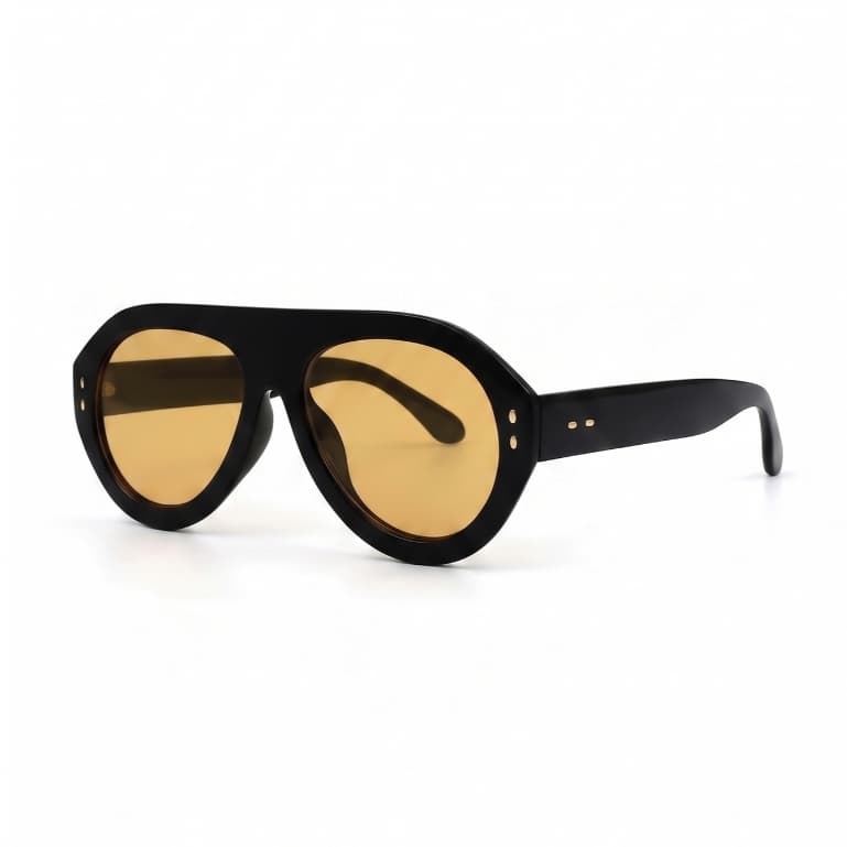 Óculos de Sol Unissex Oversized Retrô  Flat Top Vintage Moda Blogueira Proteção UV400
