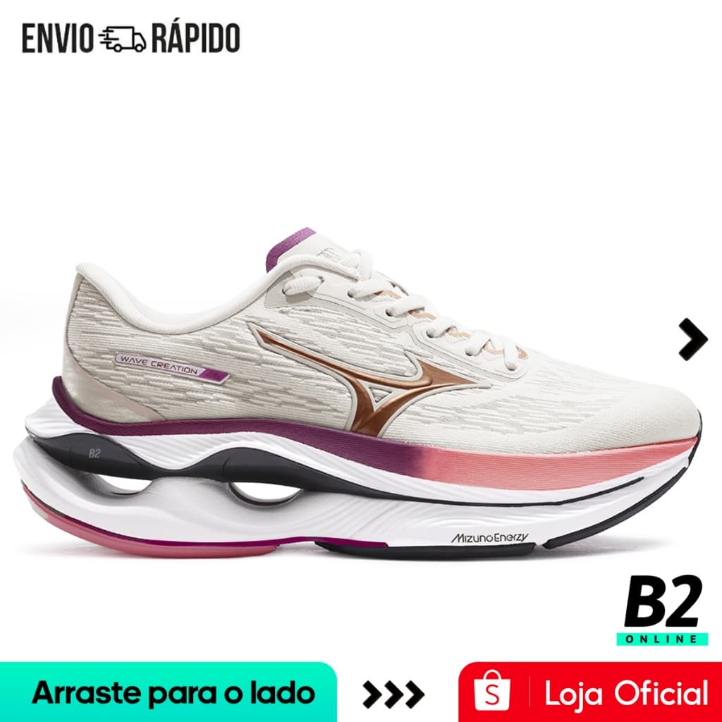 Tênis Mizuno Wave Creation 26 Feminino Original com Nota Fiscal e Garantia