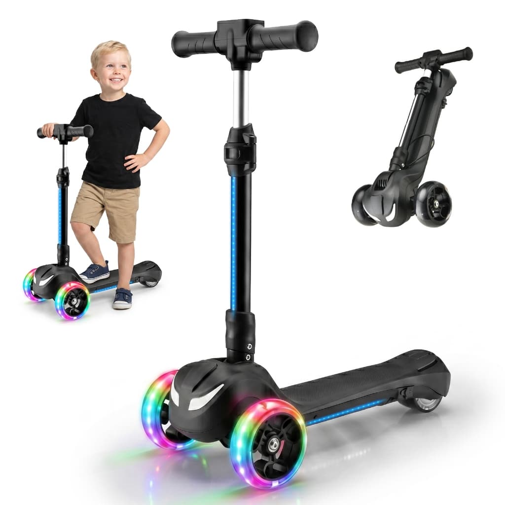 🔥Patinete elétrico infantil de três rodas Pode ser usado para entretenimento presente Adolescente