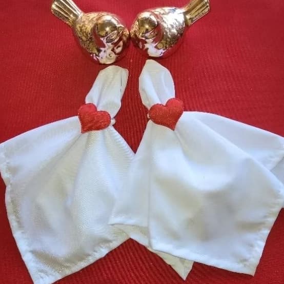 Kit 4 ou 6 Guardanapos de Boca 0,34 X 0,34cm Mesa Posta Várias Estampas e Cores Guardanapo de Mesa