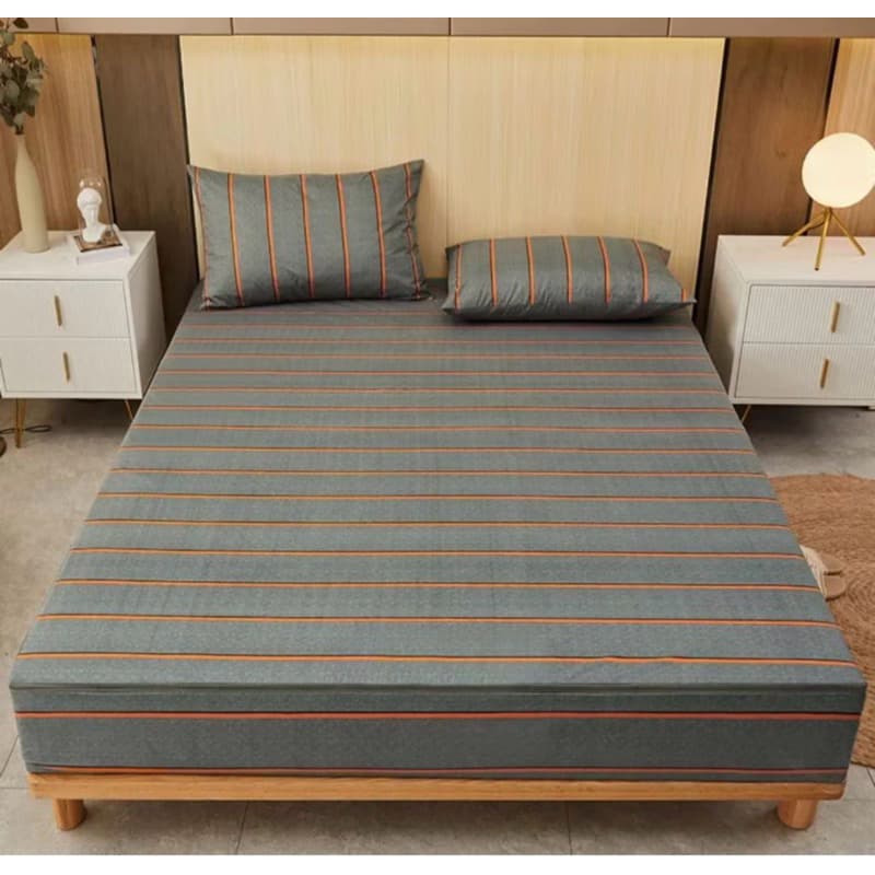 kit capa para colchão casa + 2 fronhas oferta*