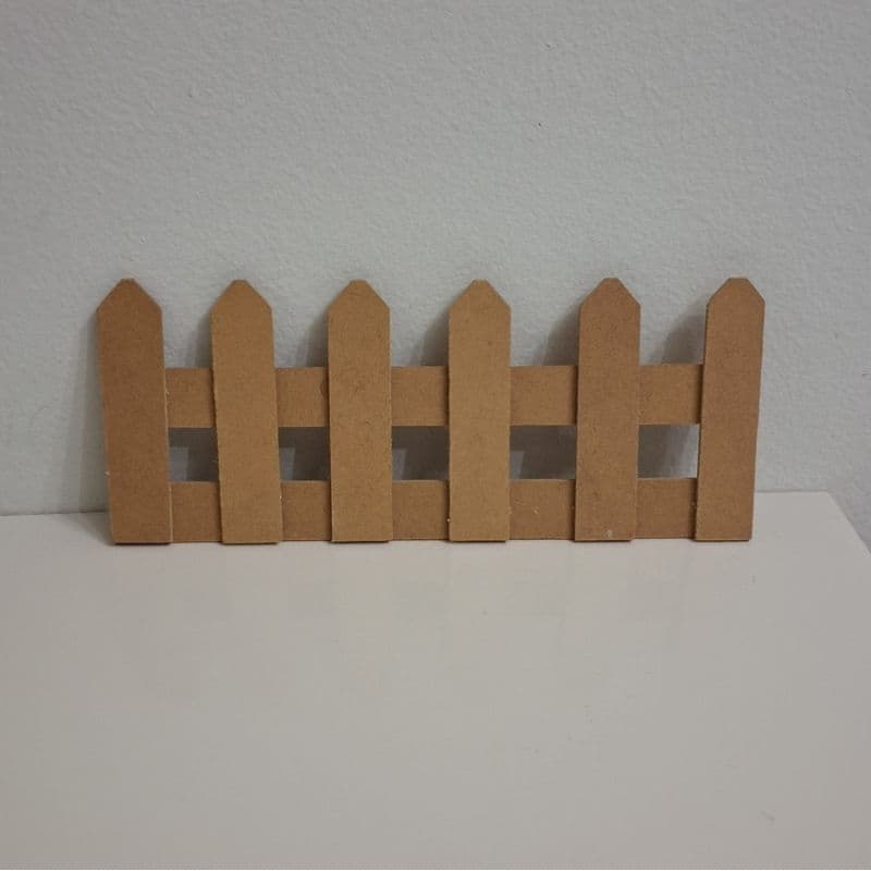 Aplique Cerca Cerquinha mdf cru 25cm