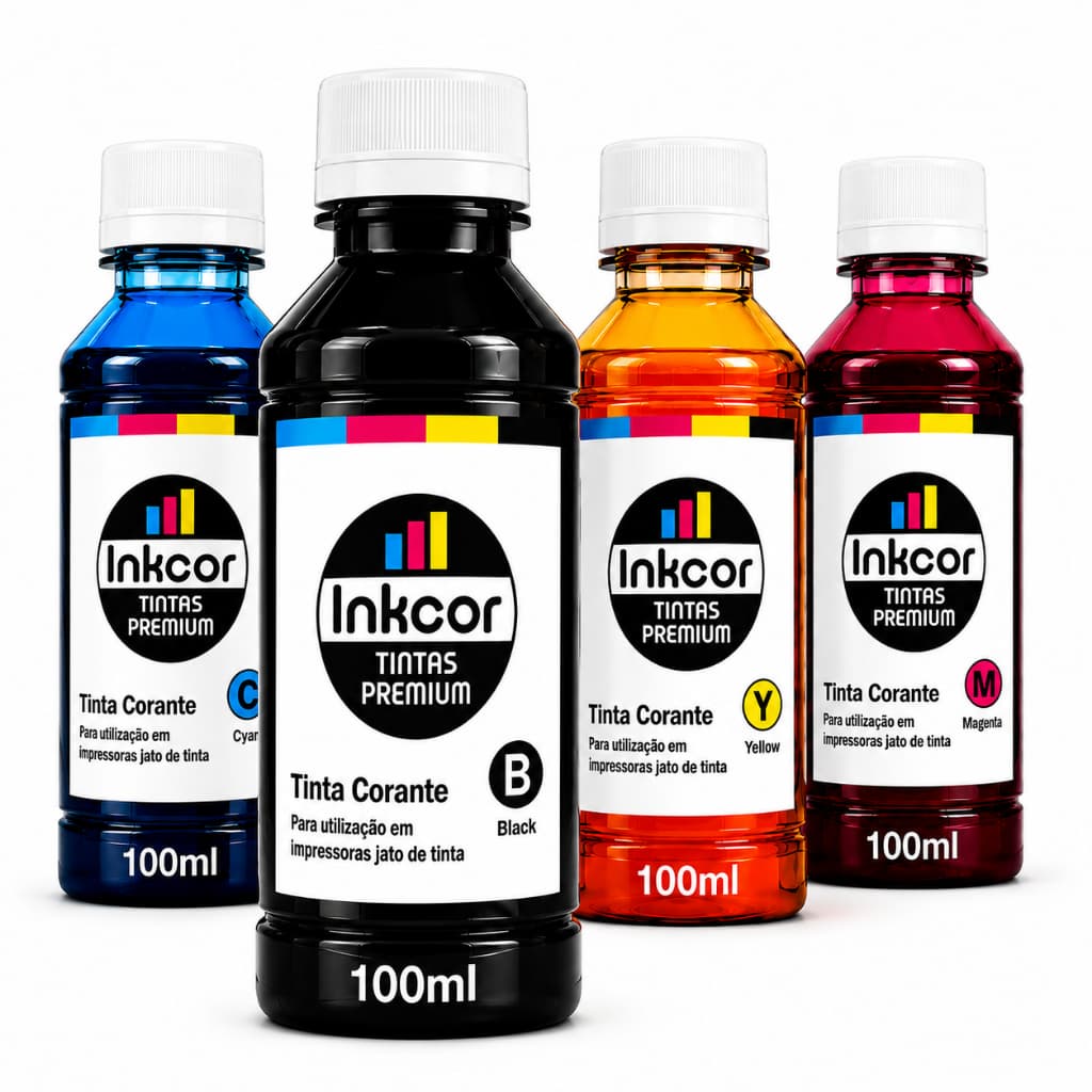 Refil de Tinta para Recarga de Cartucho Compatível com Impressora Hp 2376 2774 2874 2975 2676