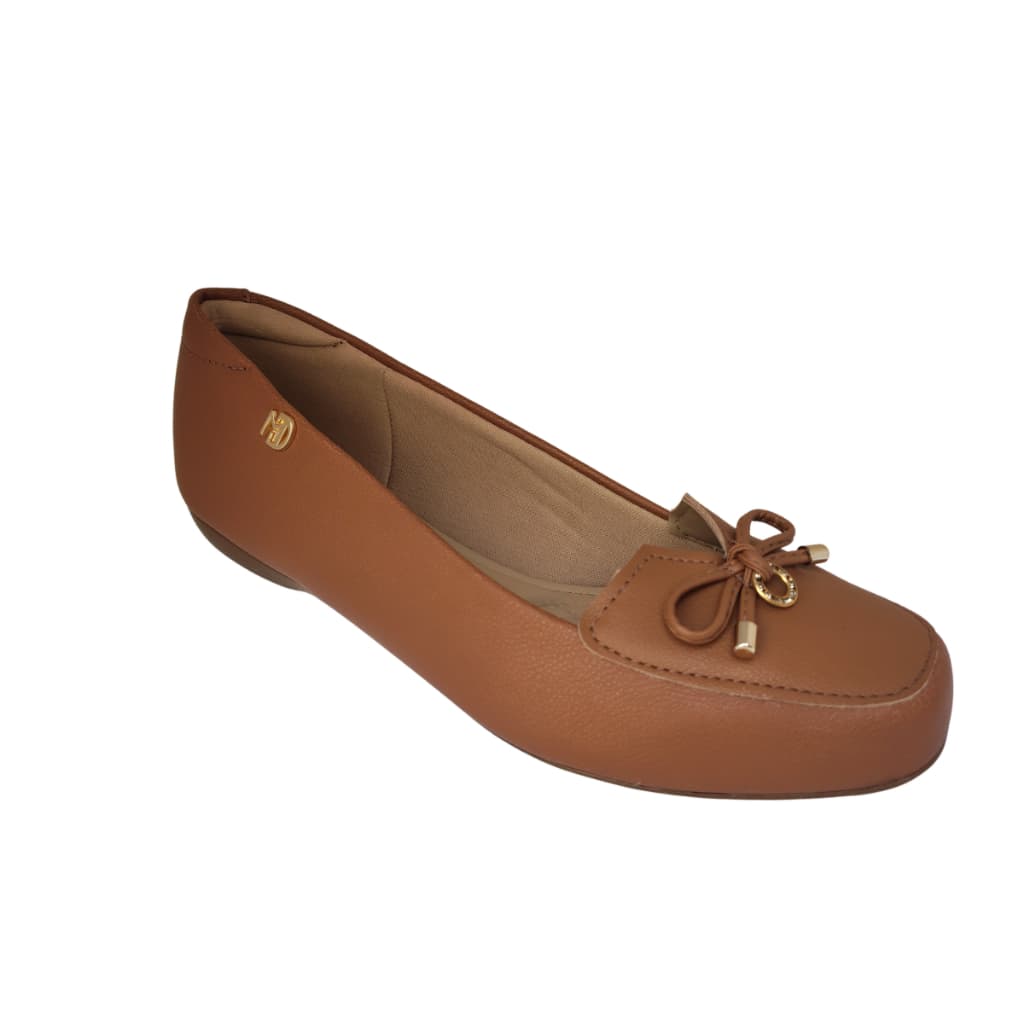 Sapato Mocassim Modare Ultra Conforto Original Macia Detalhe de Laço Sapatilha