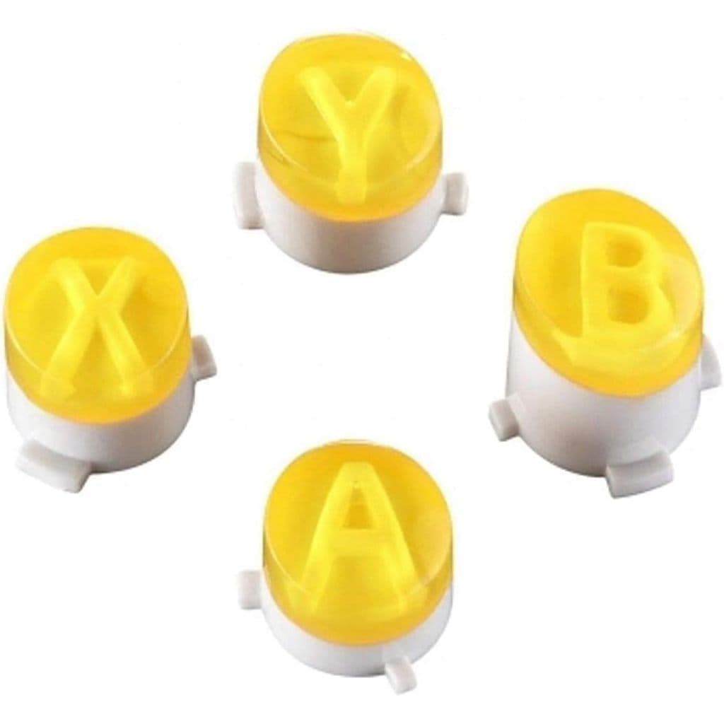 Kit Botões ABXY AMARELO Controle Xbox One