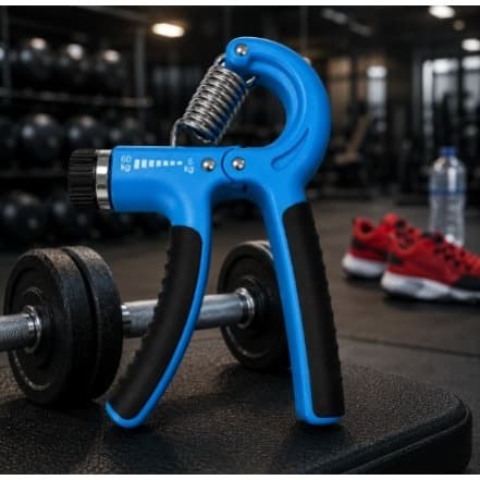 Fortalecedor de Pegada Hand Grip Regulável 5kg a 60kg