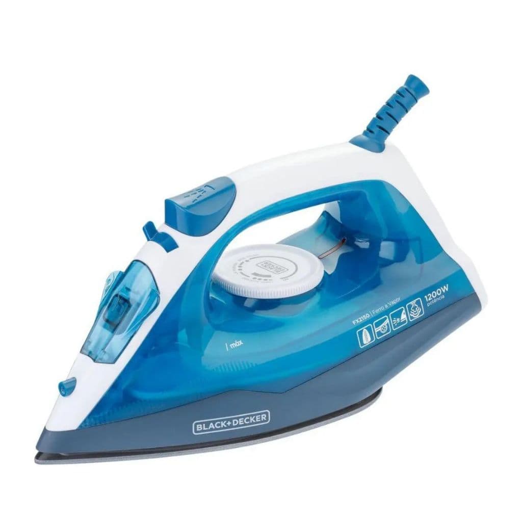 Ferro De Passar Roupa À Seco Ou Vapor  Fx2150 Azul