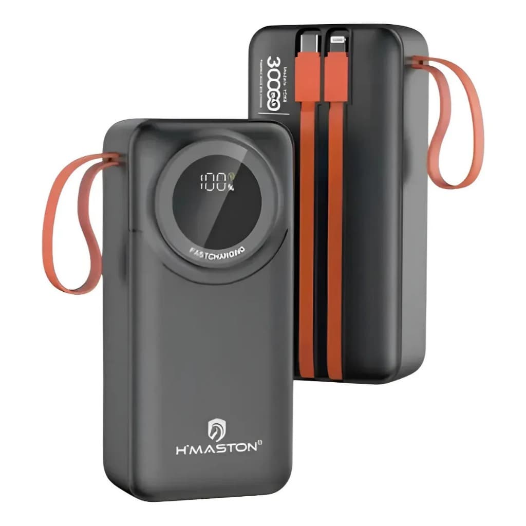 Power Bank H'maston 30000mah Yd66 Super Rápido Envio Rapido