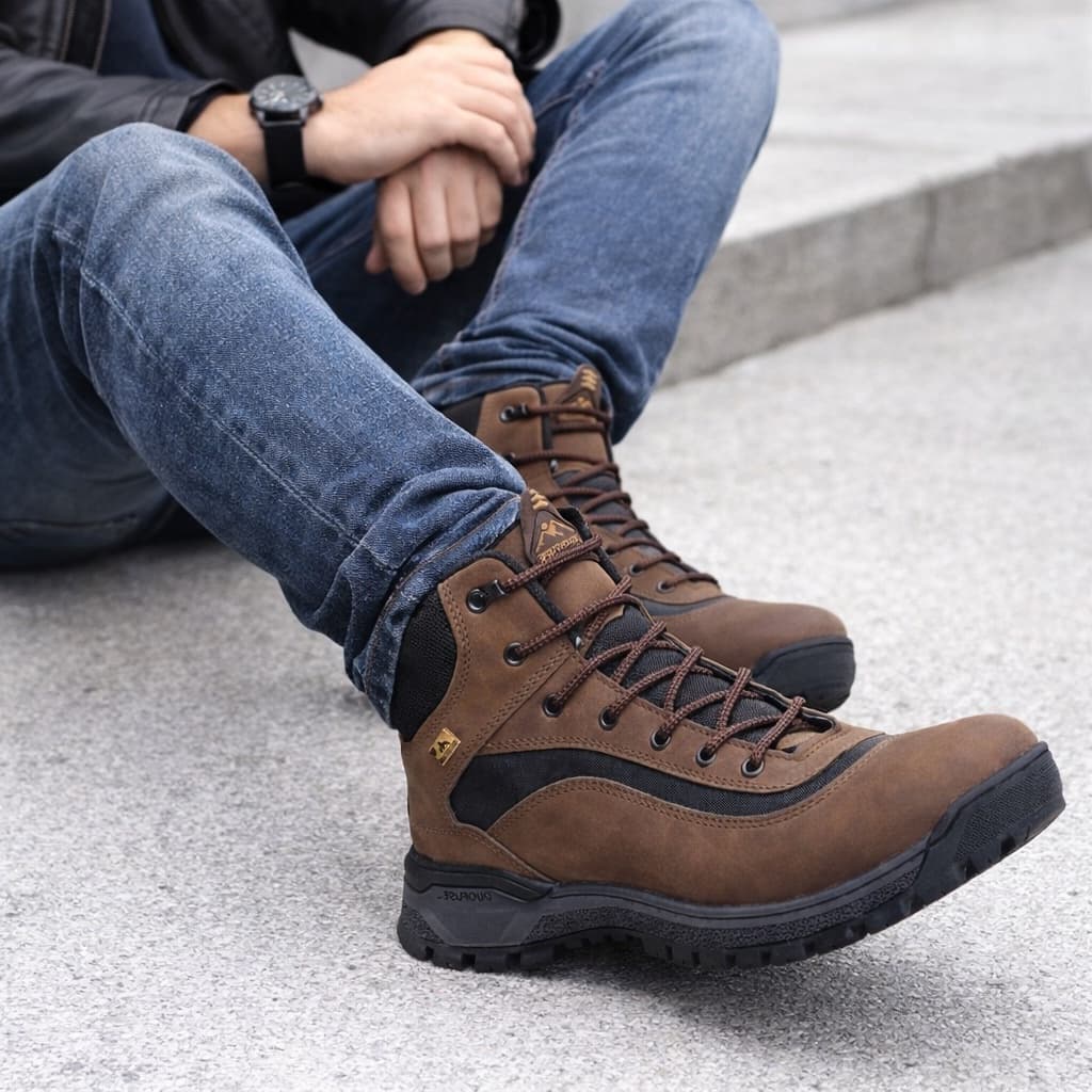Bota Adventure Coturno Motociclista Masculino Cano Médio Confortável