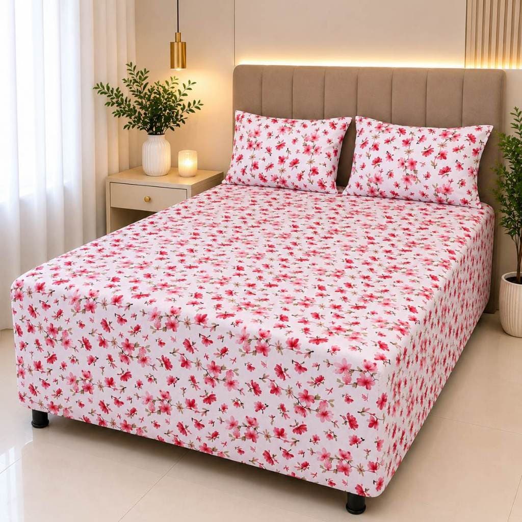 Capa de Colchão luva box cama casal 3 Peças Hipercal 200 Fios com fronhas