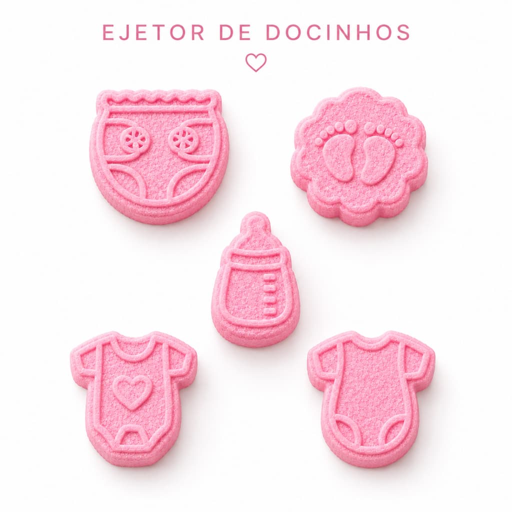 Ejetor Brigadeiro Gourmet Doce Docinho Chá de Bebê Chá Revelação Confeitaria Profissional