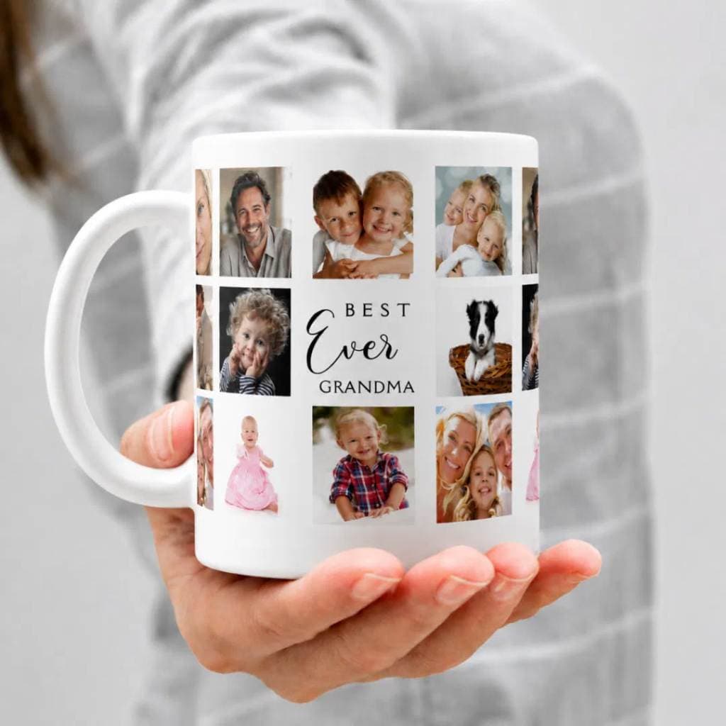 🌷 Caneca Personalizada com Foto Presente Mãe Mamãe Dia das Mães Mamy Família Montagem de Fotos 🌷