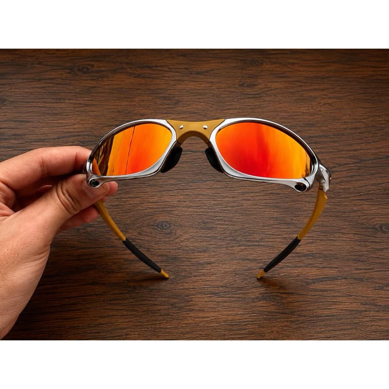 Óculos de Sol UV400 Polarizado Full Metal Conforto e Resistência