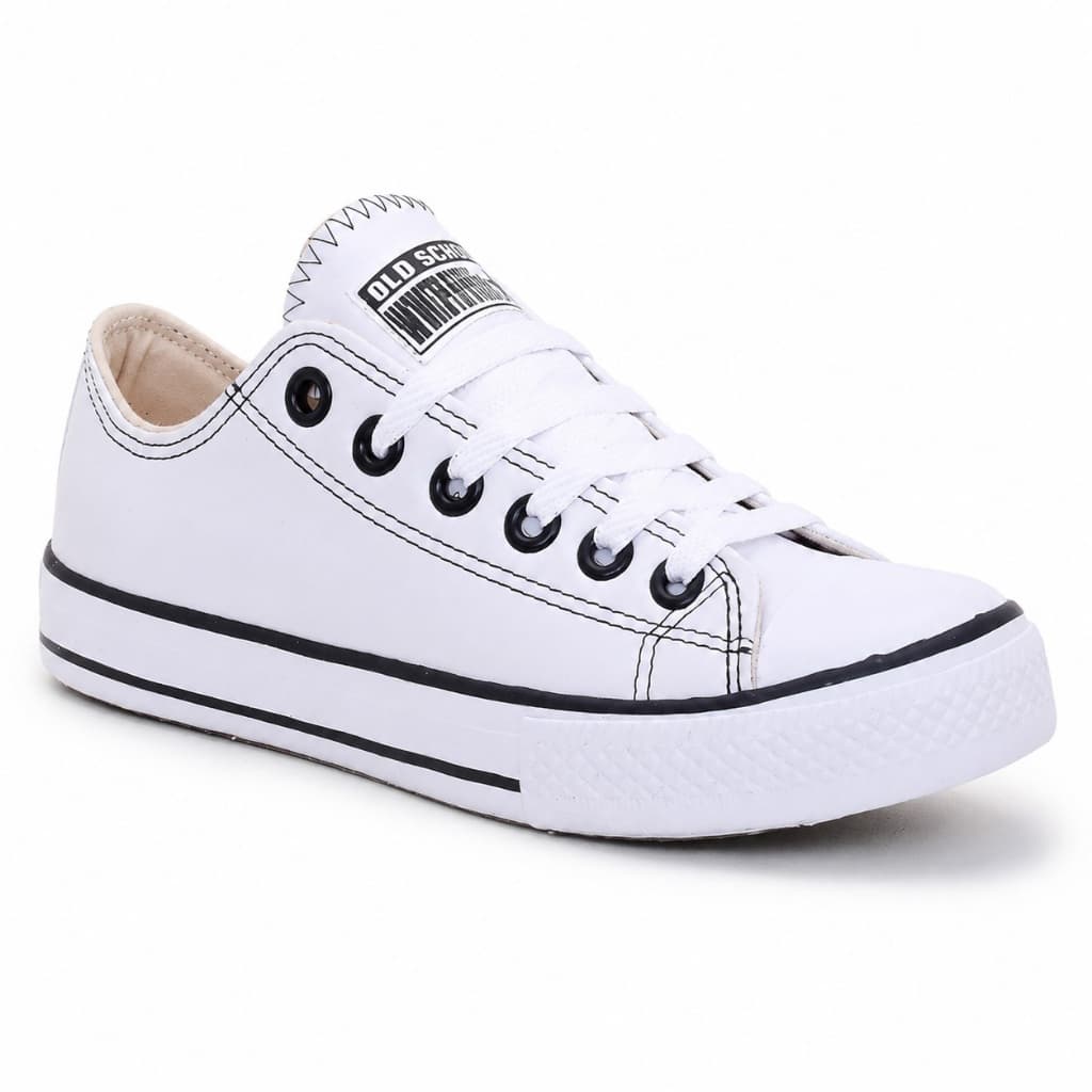 Tênis White Star Cano Baixo Vulcanizado Unissex Casual Original