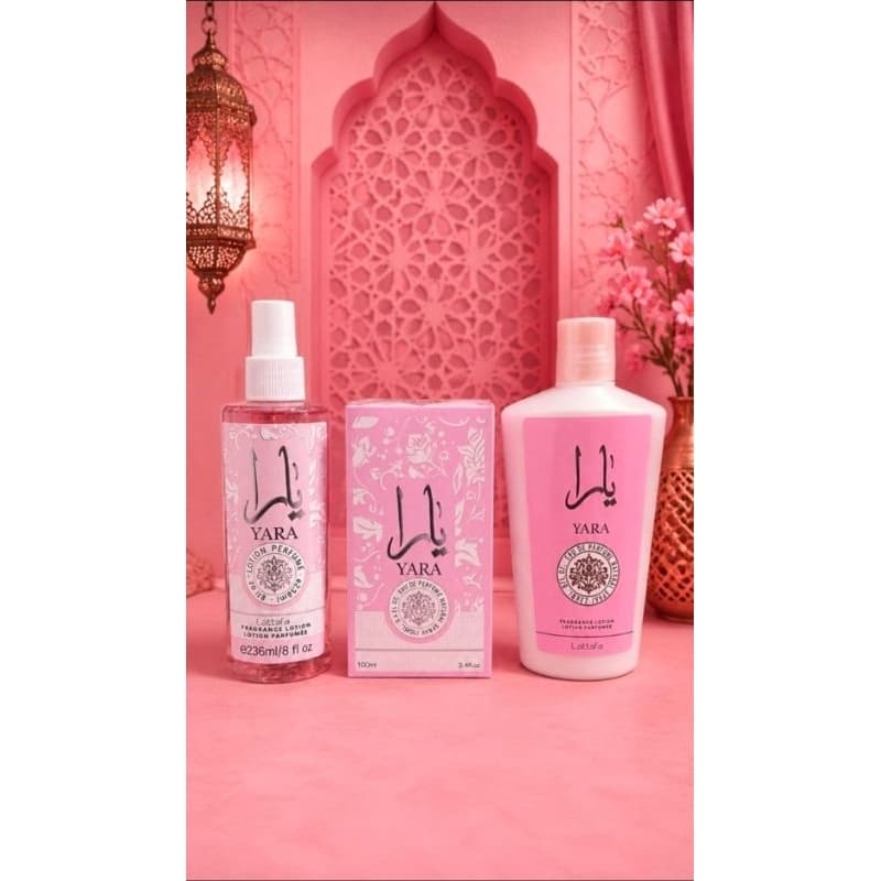 Kit perfume + Hidratante + Body splash fragrância arabe.  duradoura de 6 a 8 horas variedades / Presente completo