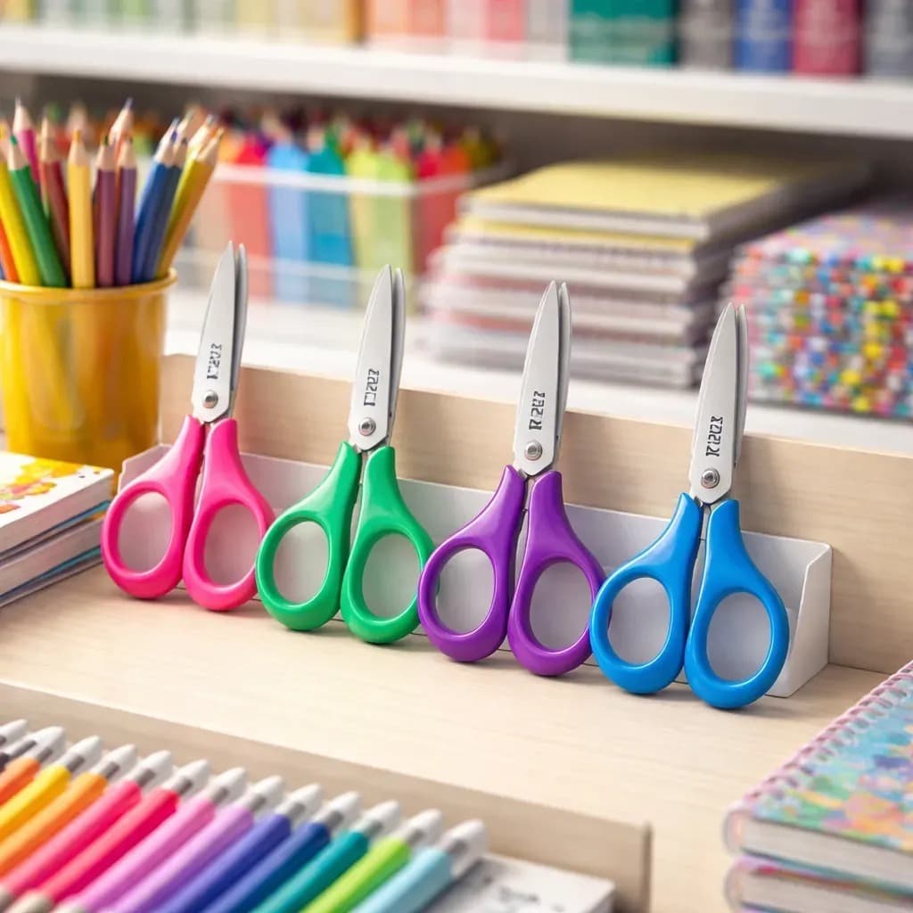Tesoura Escolar Class Sem Ponta 13cm-ergonômica