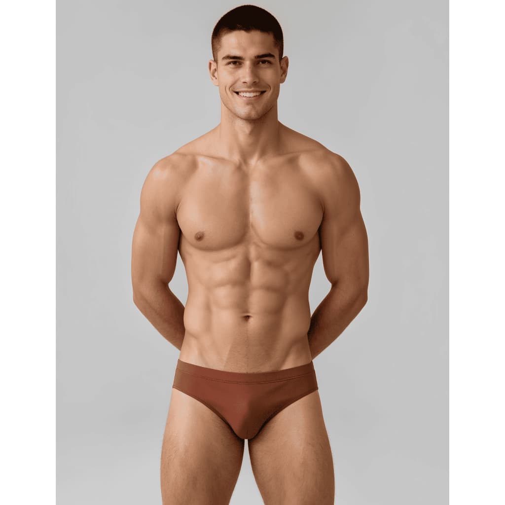 Sunga Slim Masculina Estampa Cappuccino Wonder Brasil