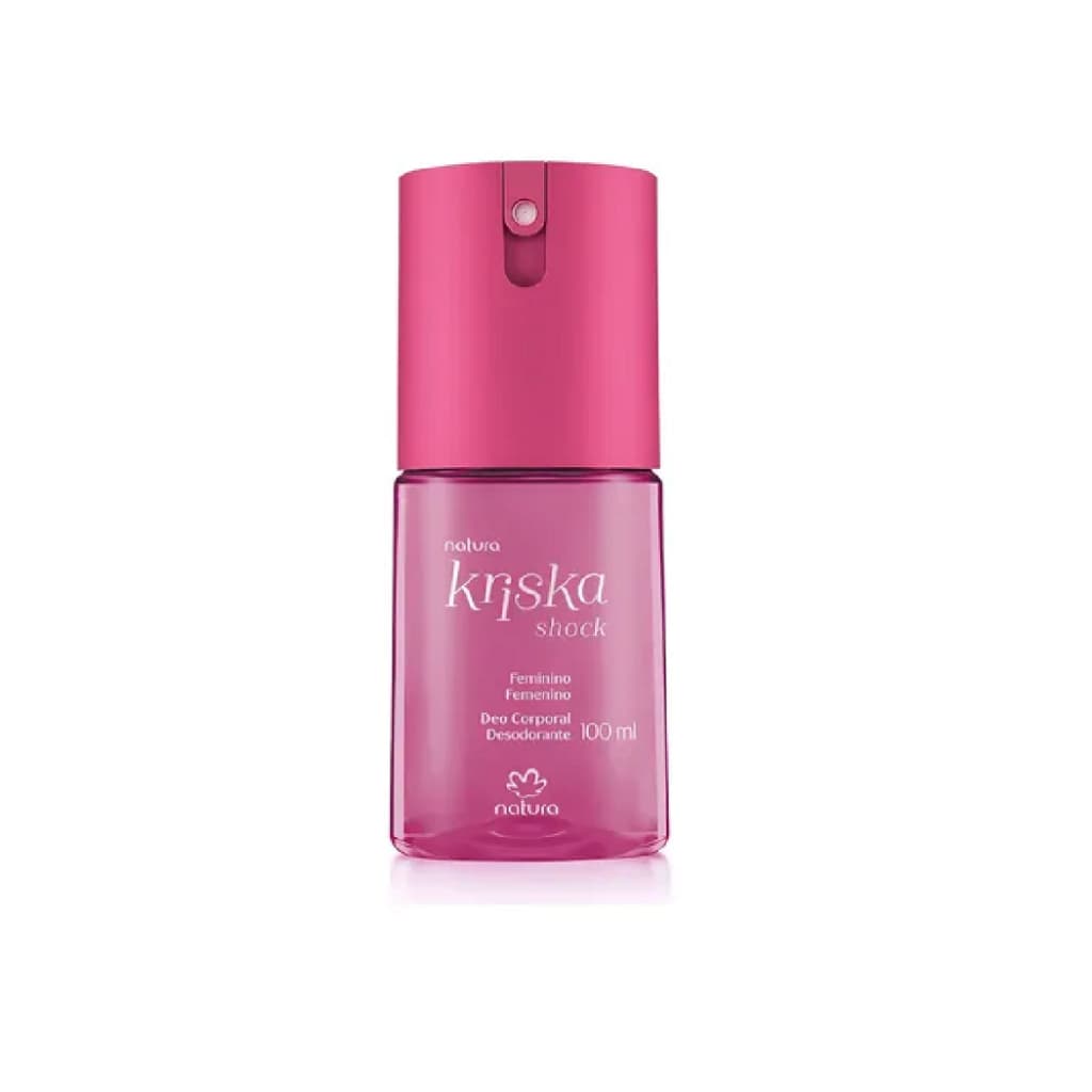 Deo Corporal Feminino Kriska Shock Natura em Spray 100ml
