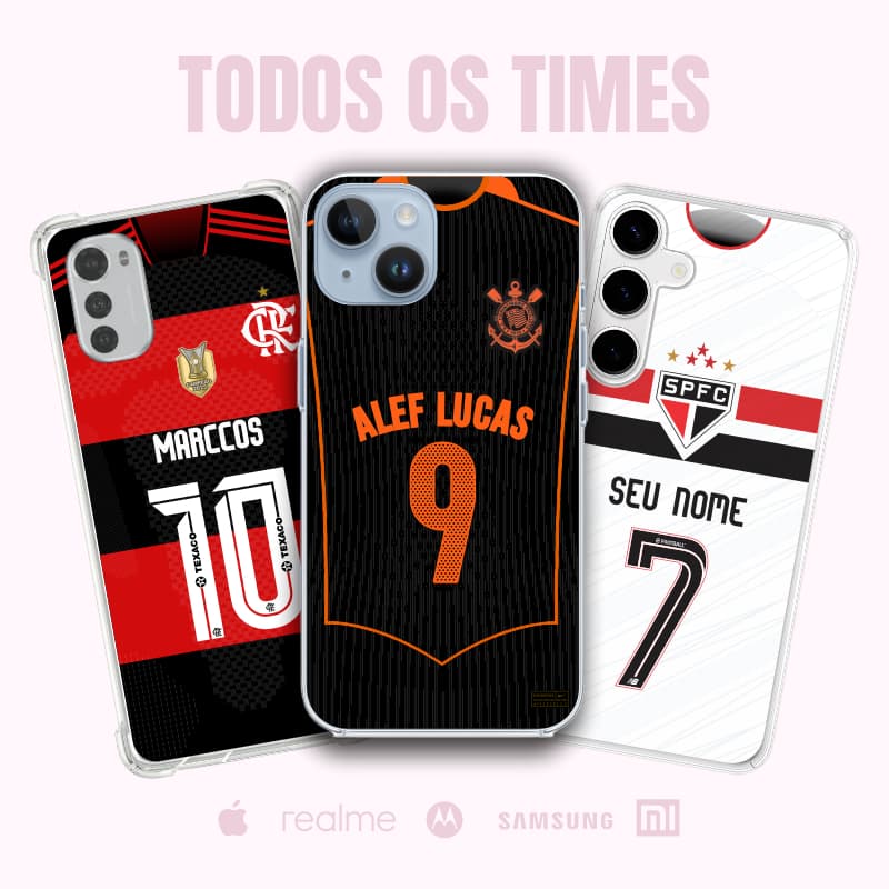 Capinha Esportiva Times Futebol 2026/27 Modelos Inspirados em Clubes