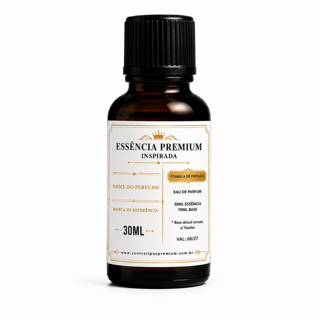 ESSENCIA CONCENTRADA MASCULINA 30ML IMPORTADA ALTA FIXAÇÃO DURADOURA