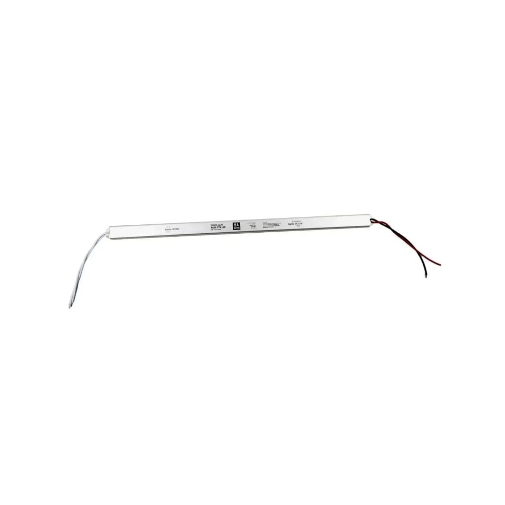 Fonte Slim Driver 24v 5a 120w Para Perfil Fita Led