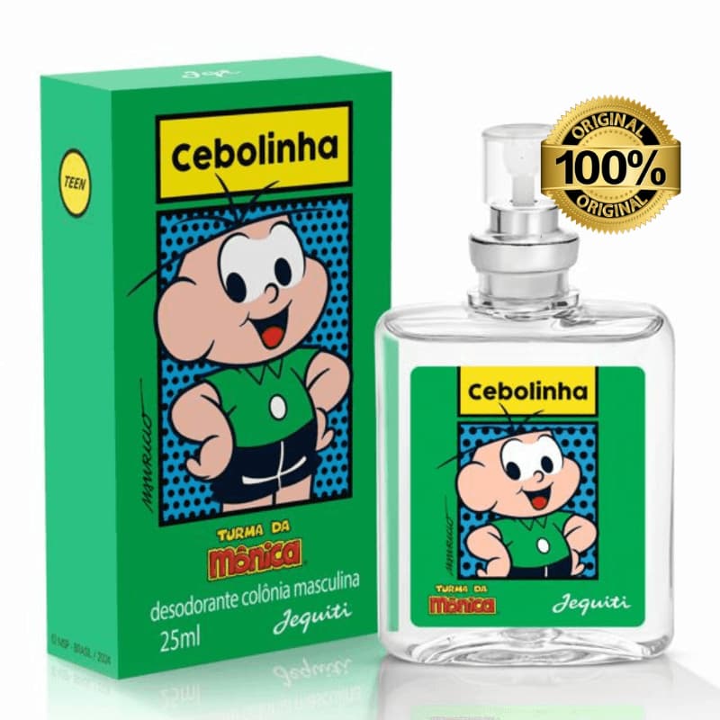Perfume Jequiti Turma Da Mônica Cebolinha 25ml Original