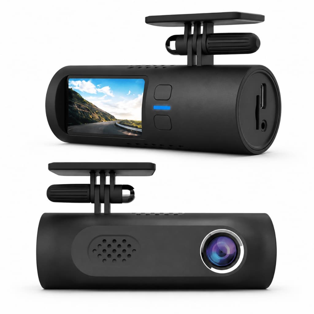 Câmera Veicular Dashcam Alta Definição Wi-Fi Visão Ampla 140° Sensor de Colisão e Gravação em Loop