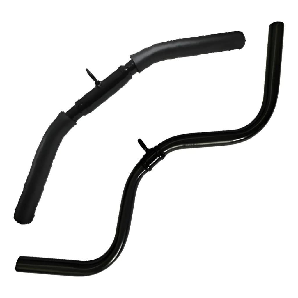 Kit 2 Barras Puxador Pulley W Curvo + Curvo Com Giro 50cm