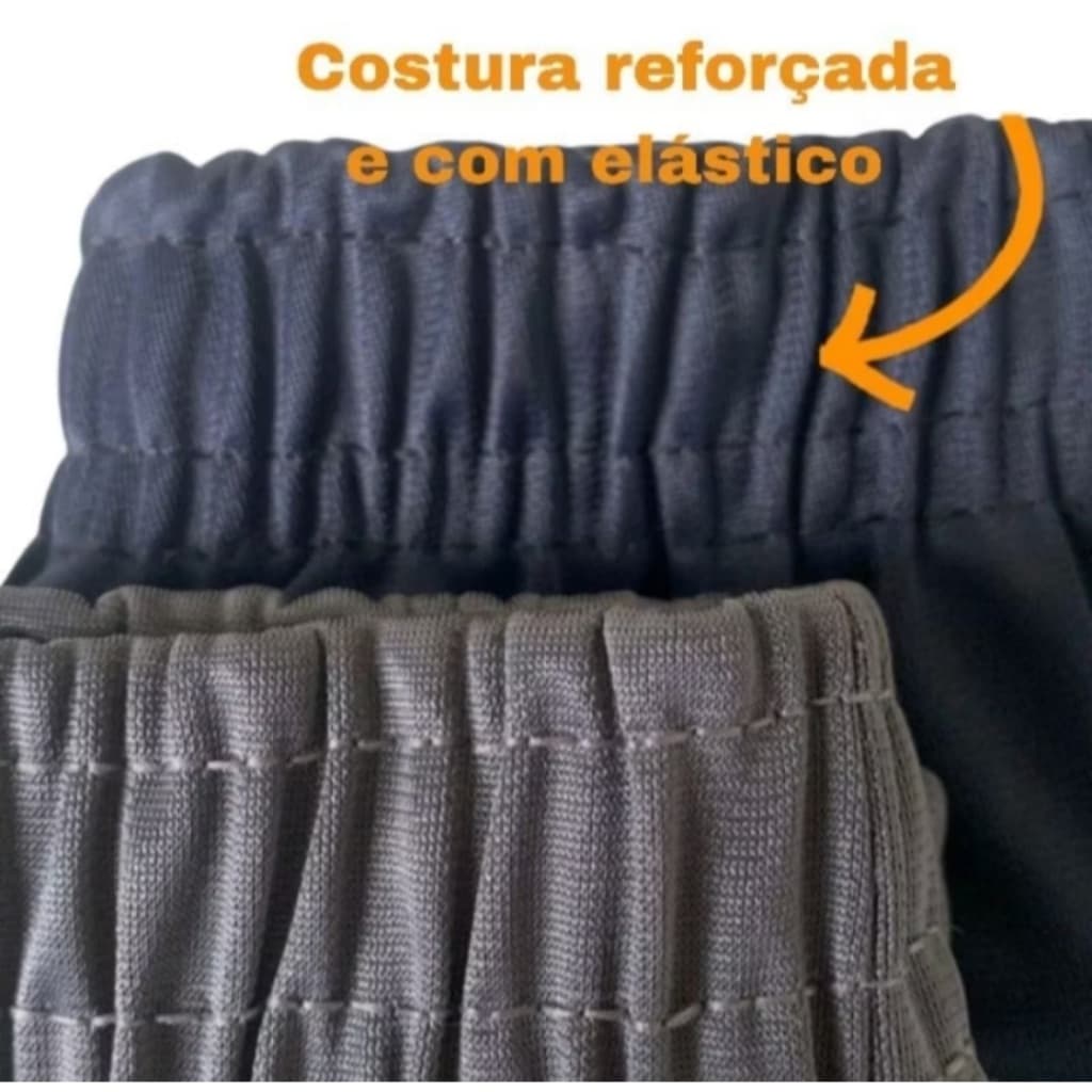 Calça Moleton Plus Size G1 G2 G3 Com Bolsos Flanelada