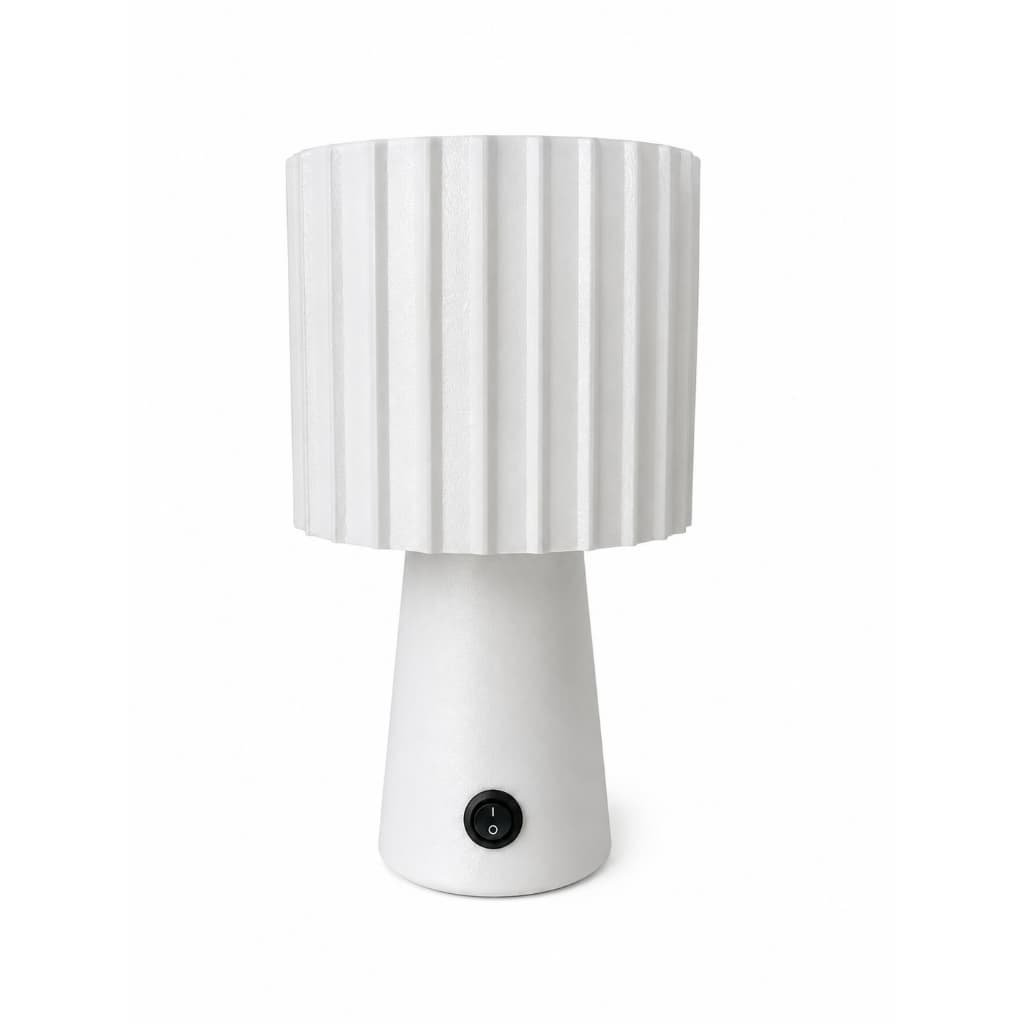 Luminária LED Decorativa Lumina Prism Luz Quente Abajur Moderno Quarto Sala Home Office