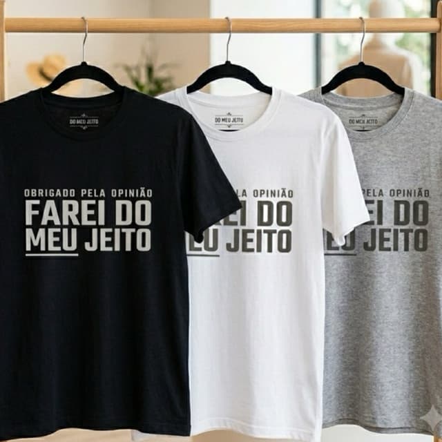 Camiseta engraçada Obrigado pela opinião , Farei do meu jeito masculina / feminina
