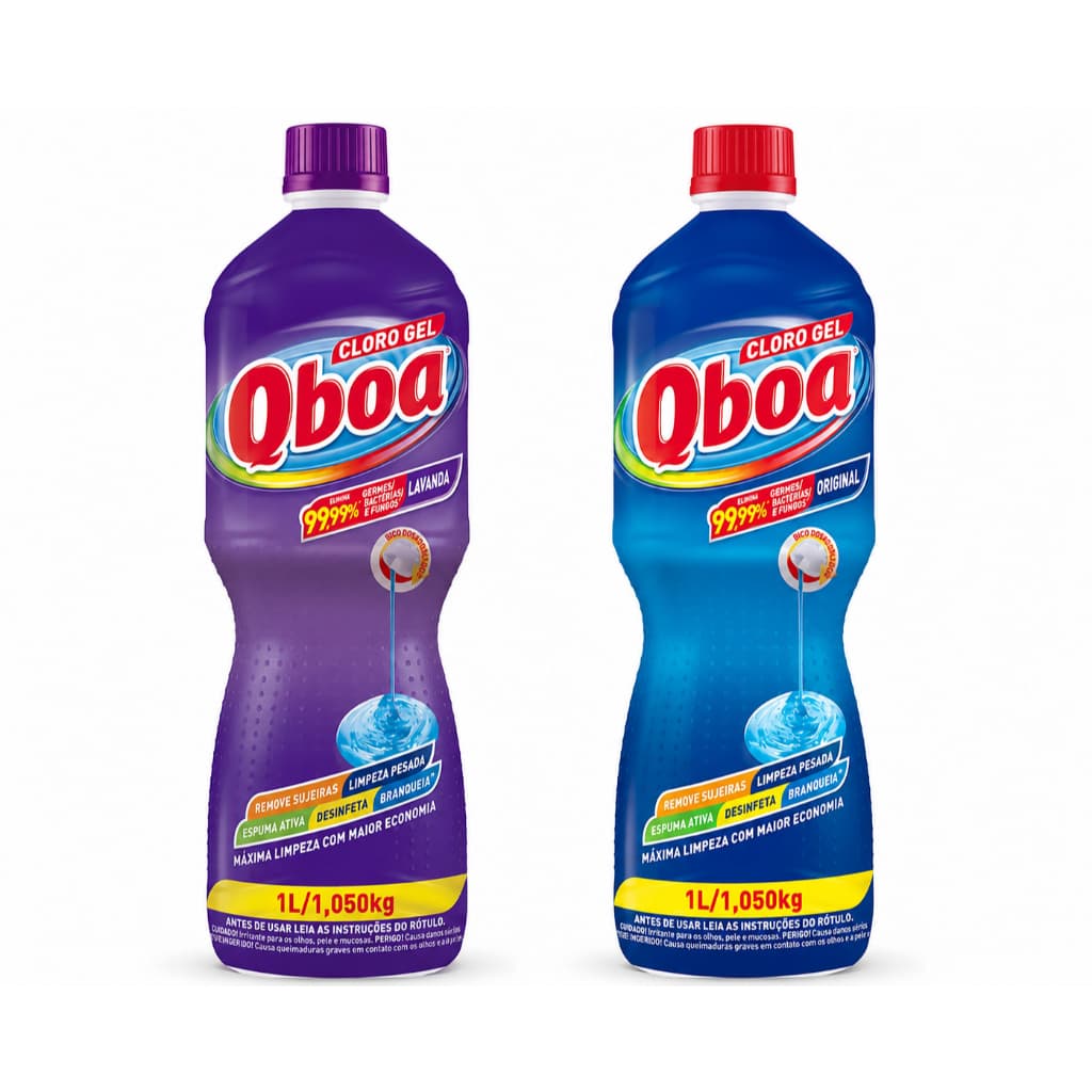 Cloro Gel Qboa 1 L