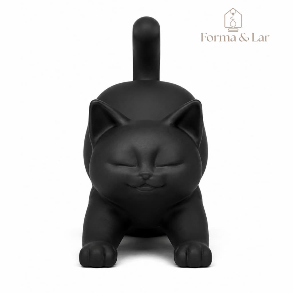 Suporte para Celular Gatinho Lindo fofo Criativo Apoio de Mesa  Decorativo Sala Escritorio funcional