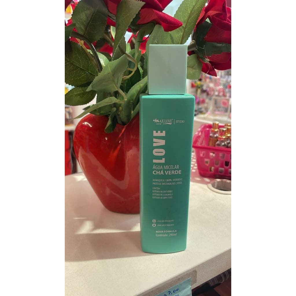 Max Love Água Micelar Chá Verde
