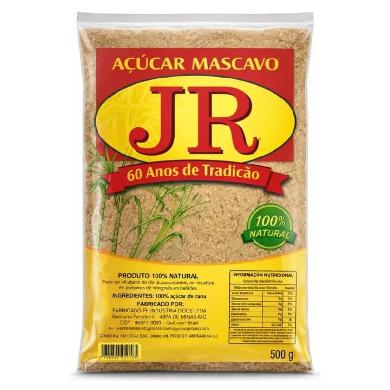 kit 2 Açúcar Mascavo Jr - 1kg