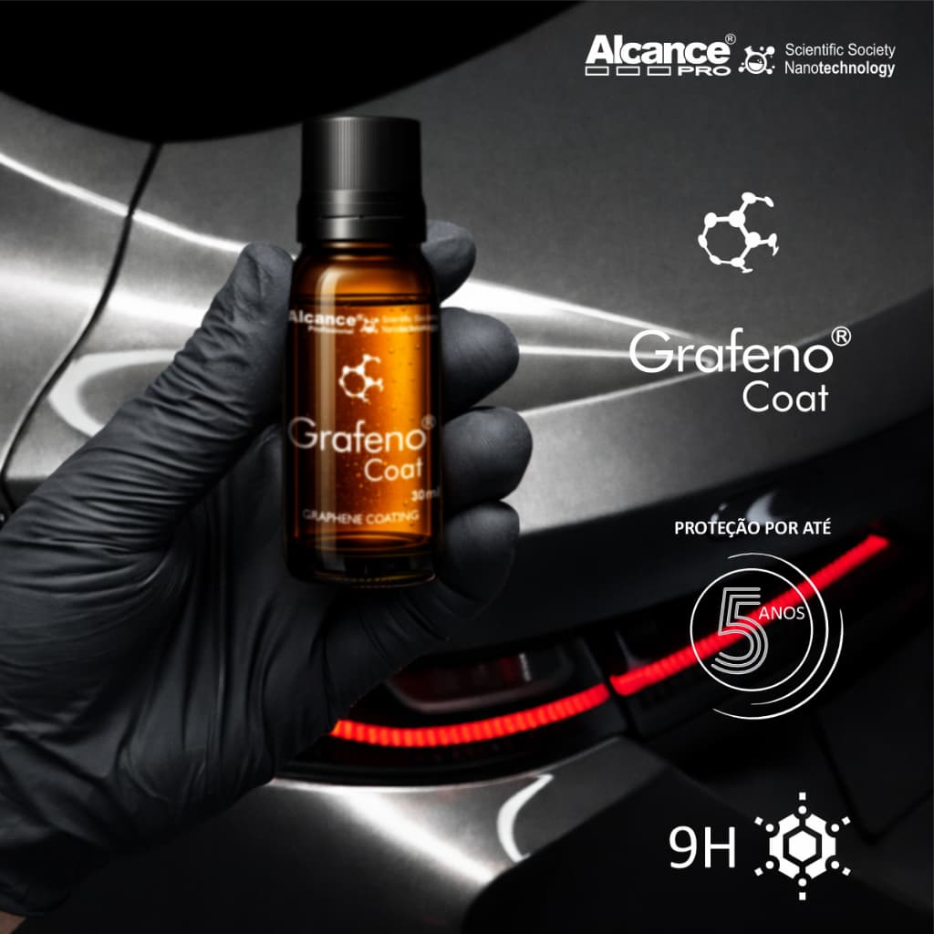 Grafeno Coat Vitrificador De Pintura 9h 30ml Alcance