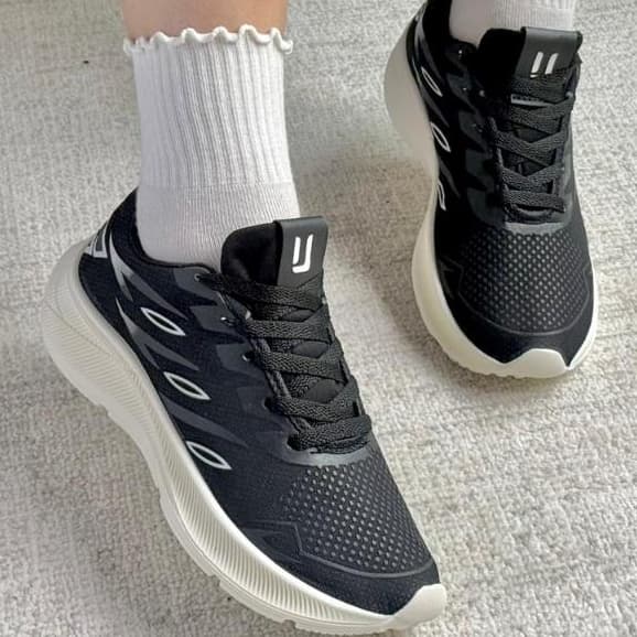 Tênis Esportivo Masculino Moderno Feminino Confortável Resistente Academia Corrida Caminhada