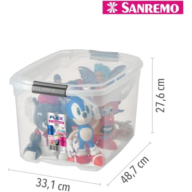 CAIXA ORGANIZADORA PLASTICA 29 LITROS