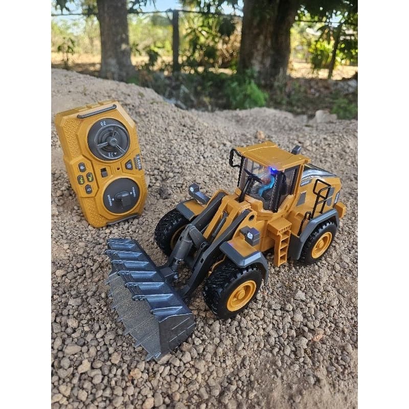 🚜 Pá Carregadeira de Controle Remoto - Máquinas Pesadas