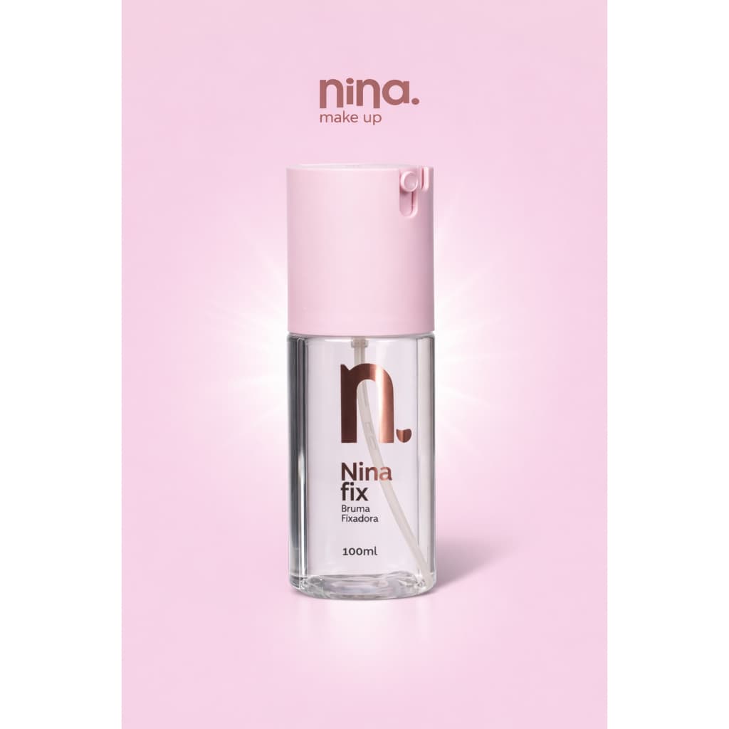 Fixador bruma  Nina makeup 100ML - SPRAY FIXADOR MAQUIAGEM 12H