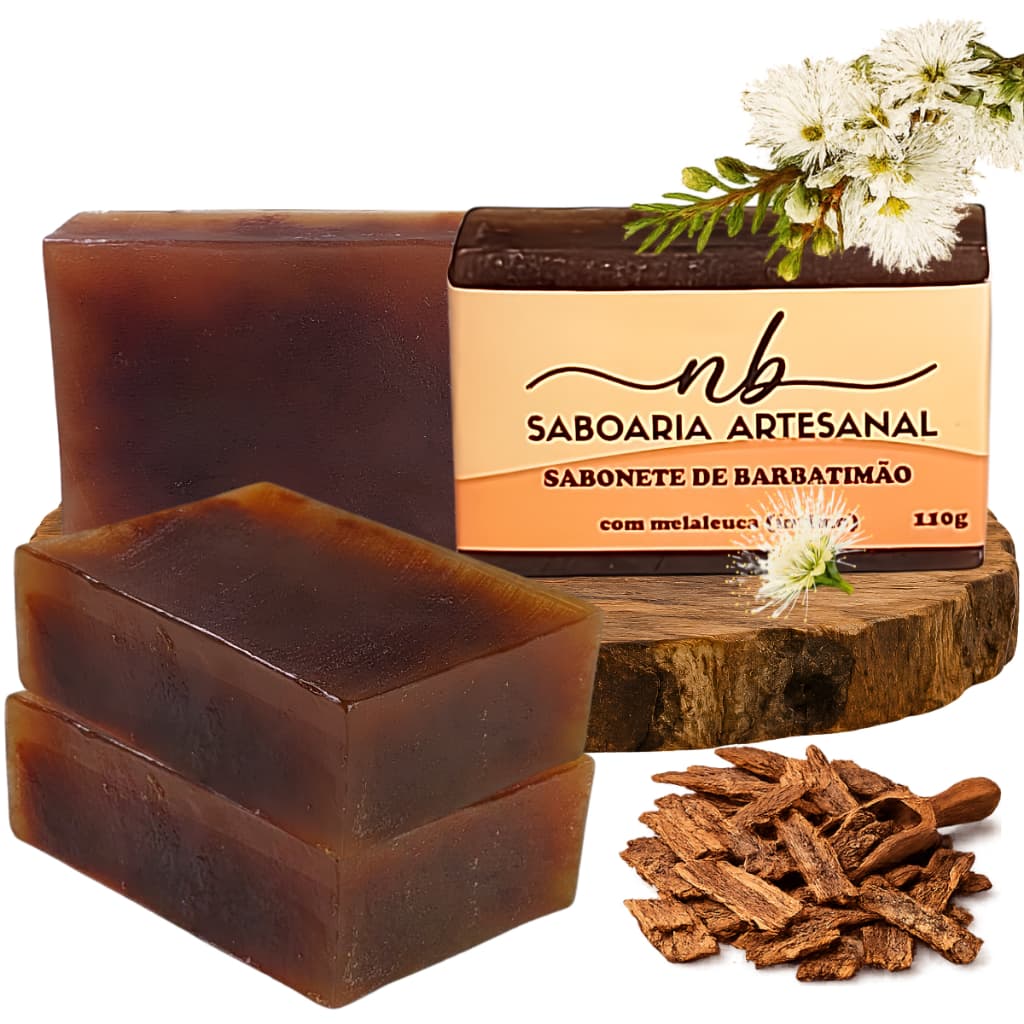Kit 3 Sabonetes Íntimos com Melaleuca para Candidíase 110g