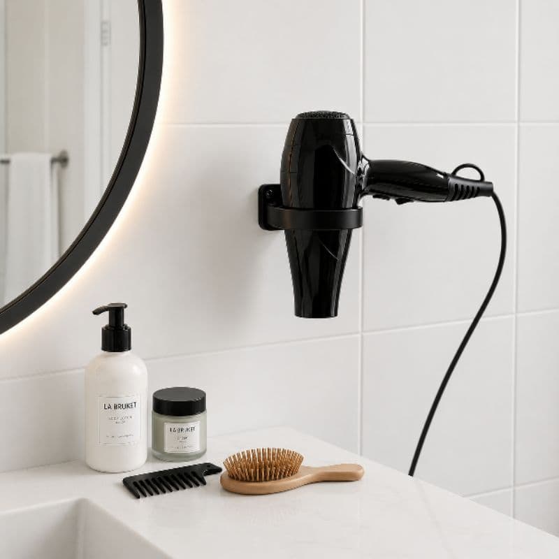 Suporte Organizador para Secador de Cabelo, Suporte para salão de beleza, organizador de Banheiro, Suporte para Secador