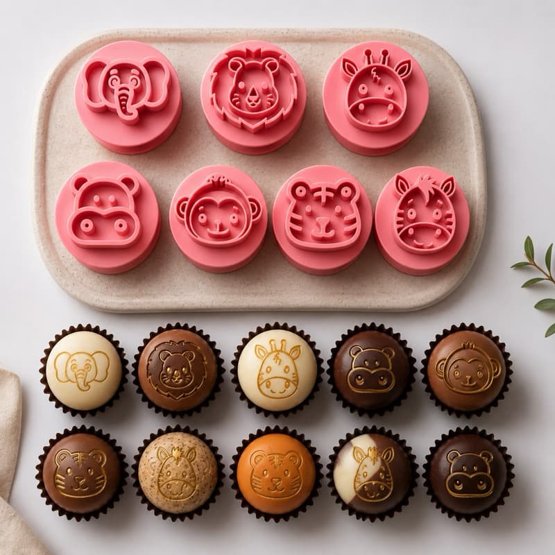 Kit carimbo de brigadeiro