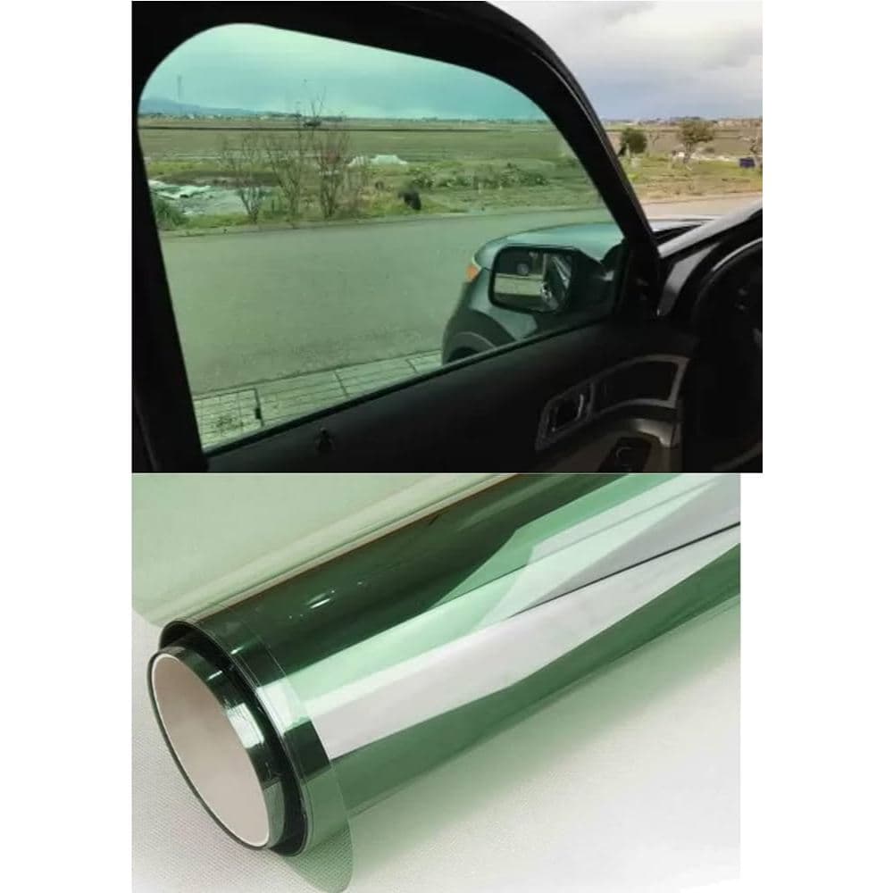 PELICULA INSULFILM VERDE NATURAL G50 (50% TRANSP) CLARO 75CM X 2, 3, 4, 5 METROS POLIESTER