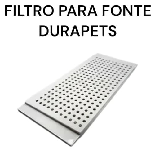 Filtro Refil Carvão Ativado Fonte Durapets para Cachorros e Gatos - Água sempre limpa